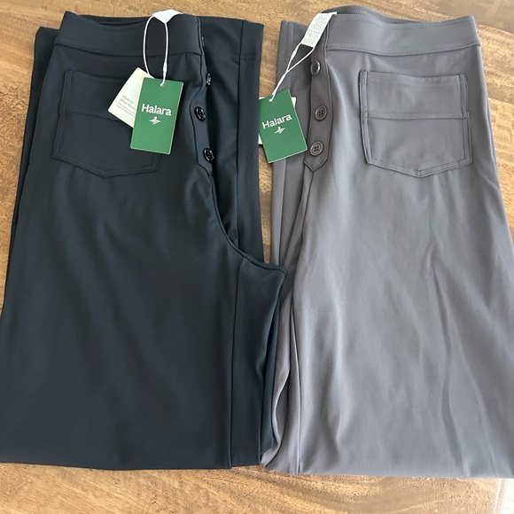 HALARA Pants - Halara Daystretch Waisted Pockets Straight Leg Casual Pants - Large